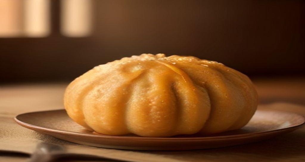 Air Fryer Golden Cinnamon Apple Dumplings - Recipe Food Photography
