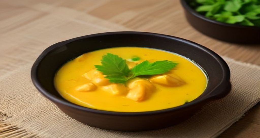 Air Fryer Thai Red Curry Chicken: Quick & Crispy - Recipe Food Photography