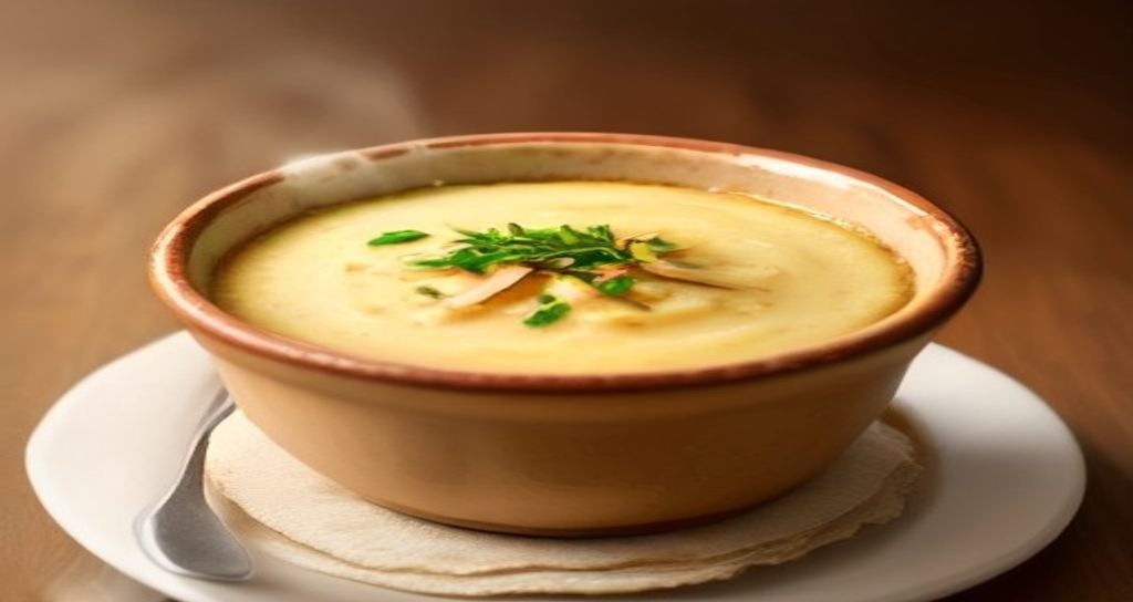 Quick Air Fryer French Onion Soup with Gruyère Croutons - Recipe Food Photography