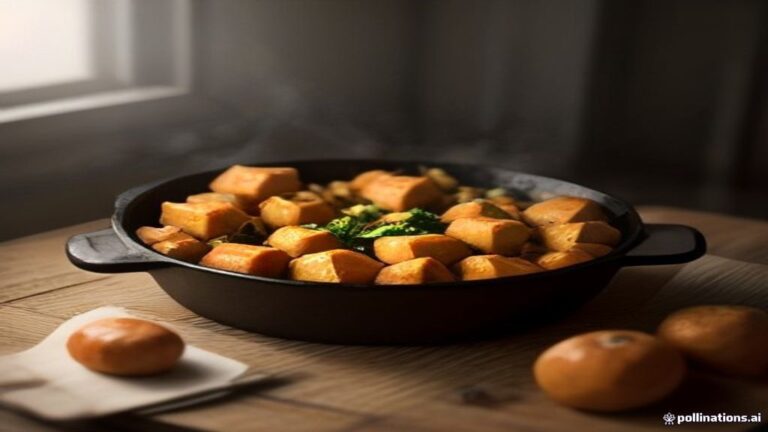 One-Pan Sausage and Sweet Potato Skillet: A 25-Minute Dinner - Recipe Food Photography